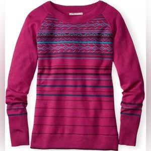 Women’s Smartwool Crewneck Pullover sweater, Berry, M, NWT.